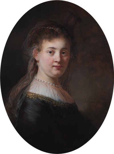 Porträt von Saskia van Uylenburgh von Rembrandt van Rijn